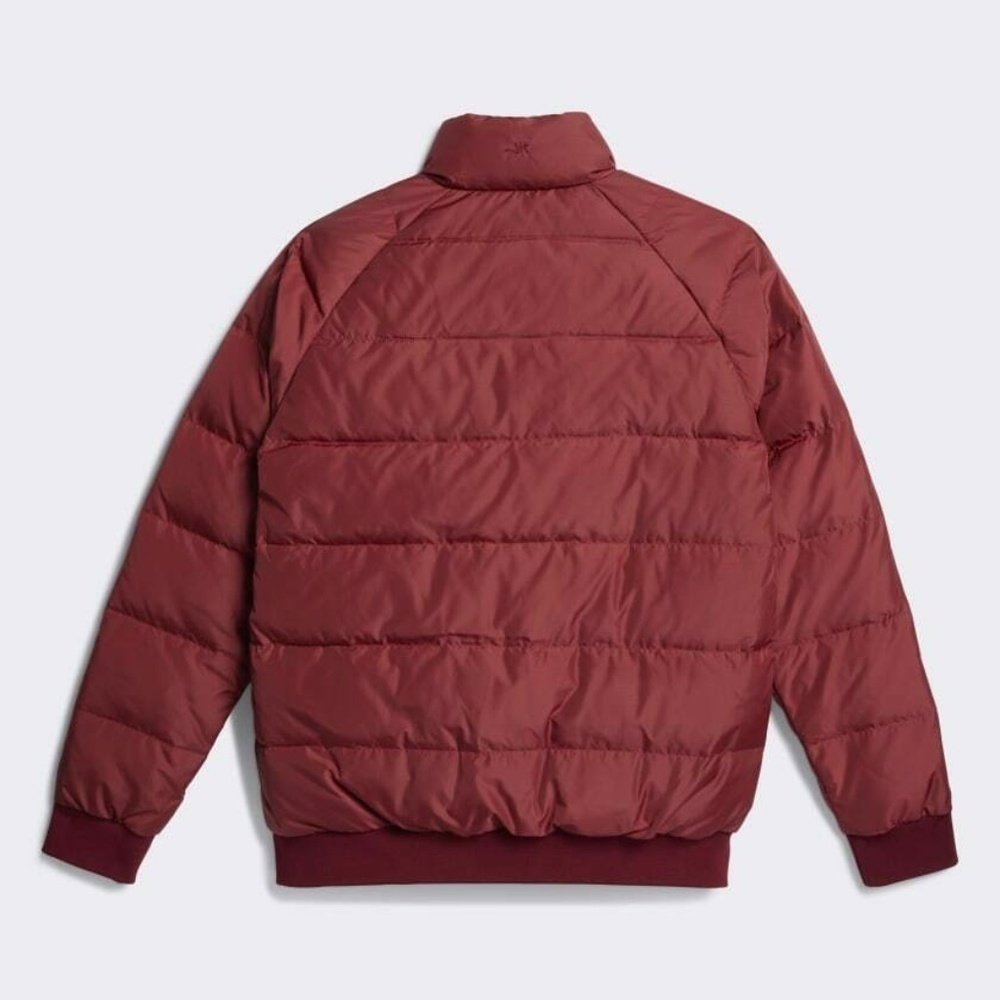 NEW adidas Originals Men's Jonah Hill Puffer Jacket Coat GL5374 Burgundy - Picture 4 of 12